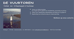 Desktop Screenshot of praktijkdevuurtoren.nl